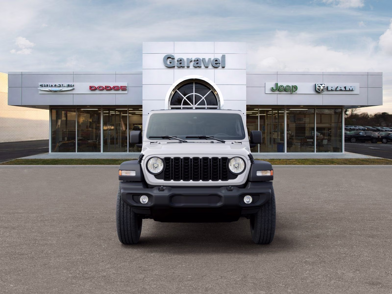 2026 Bright White Clearcoat Jeep Wrangler Sport S 4X4 SUV