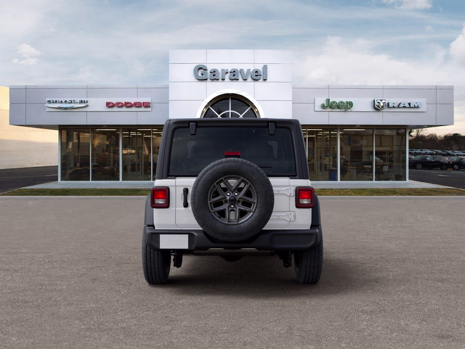 2026 Bright White Clearcoat Jeep Wrangler Sport S 4X4 SUV