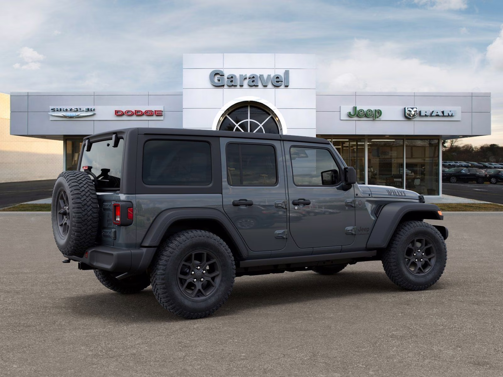 2025 Anvil Clear Coat Jeep Wrangler Willys 4X4 SUV