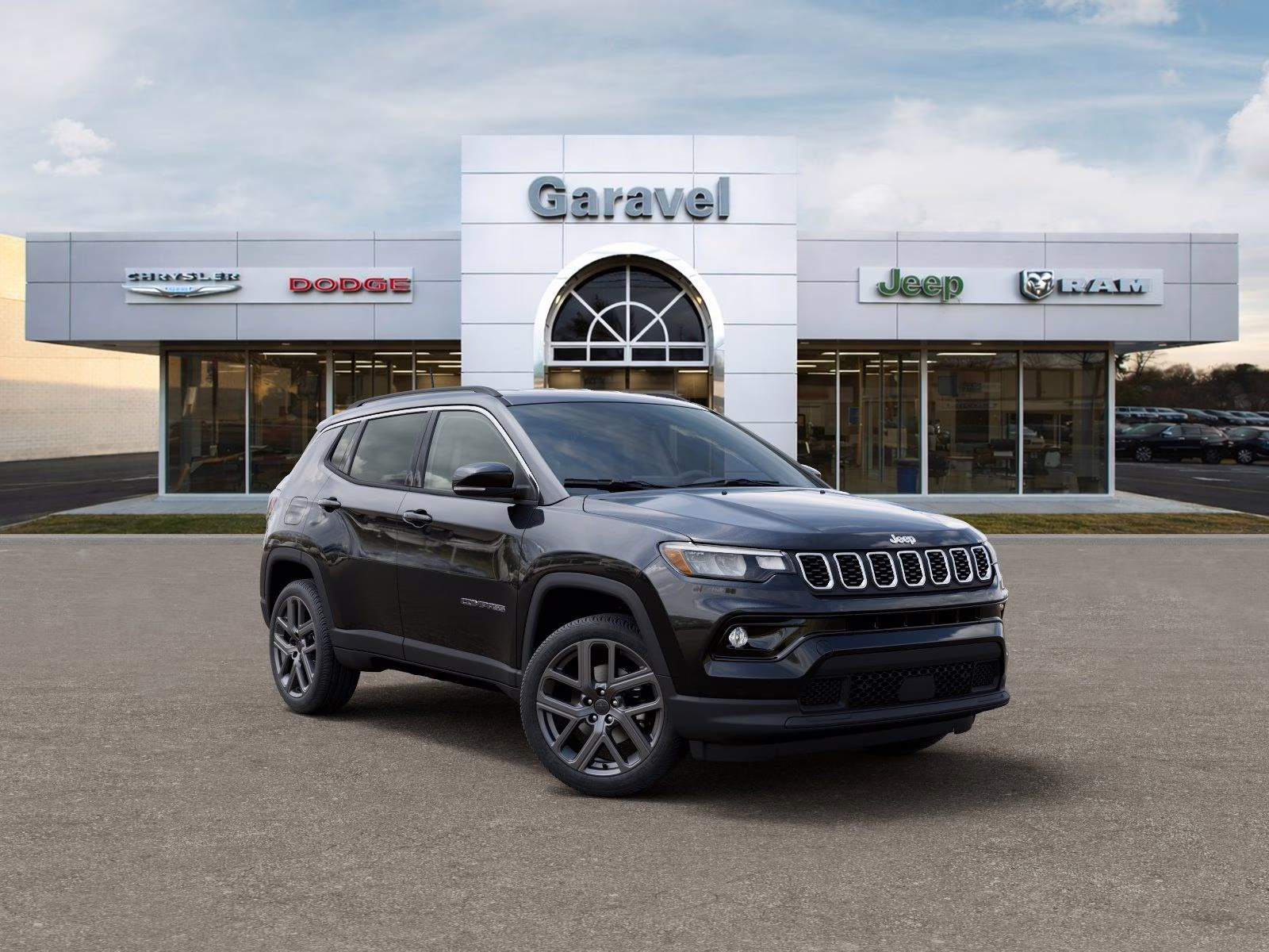 2026 Diamond Black Crystal Pearlcoat Jeep Compass Limited 4X4 SUV