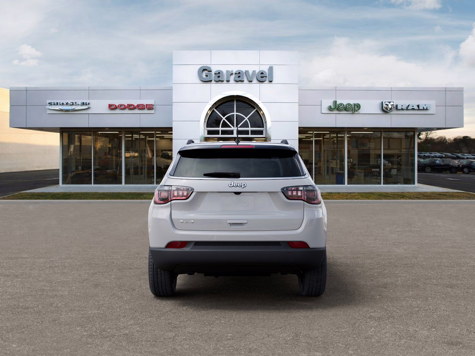 2026 Bright White Clearcoat Jeep Compass Limited 4X4 SUV