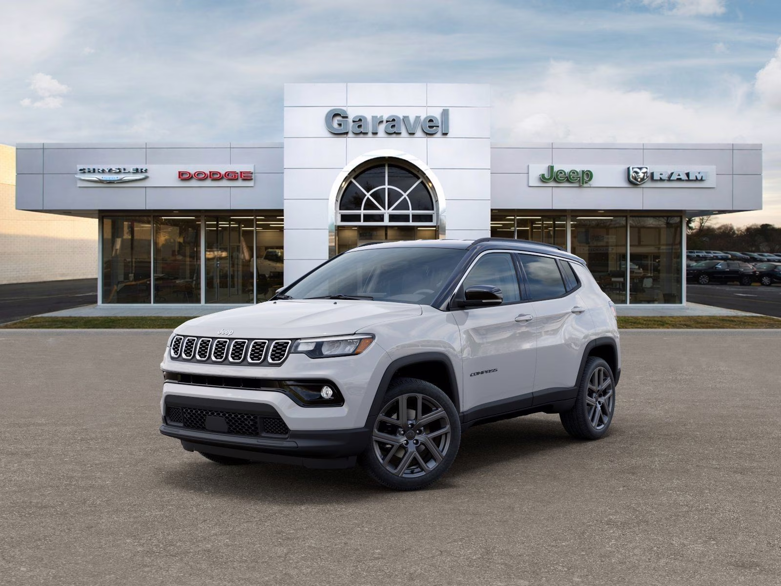 2026 Bright White Clearcoat Jeep Compass Limited 4X4 SUV