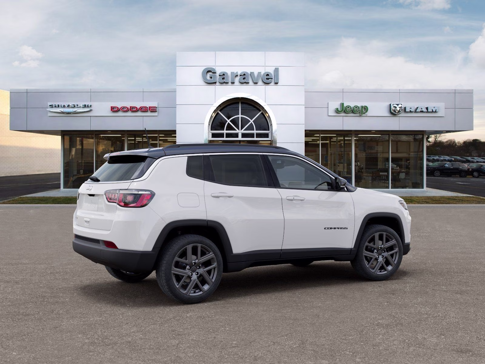 2026 Bright White Clearcoat Jeep Compass Limited 4X4 SUV