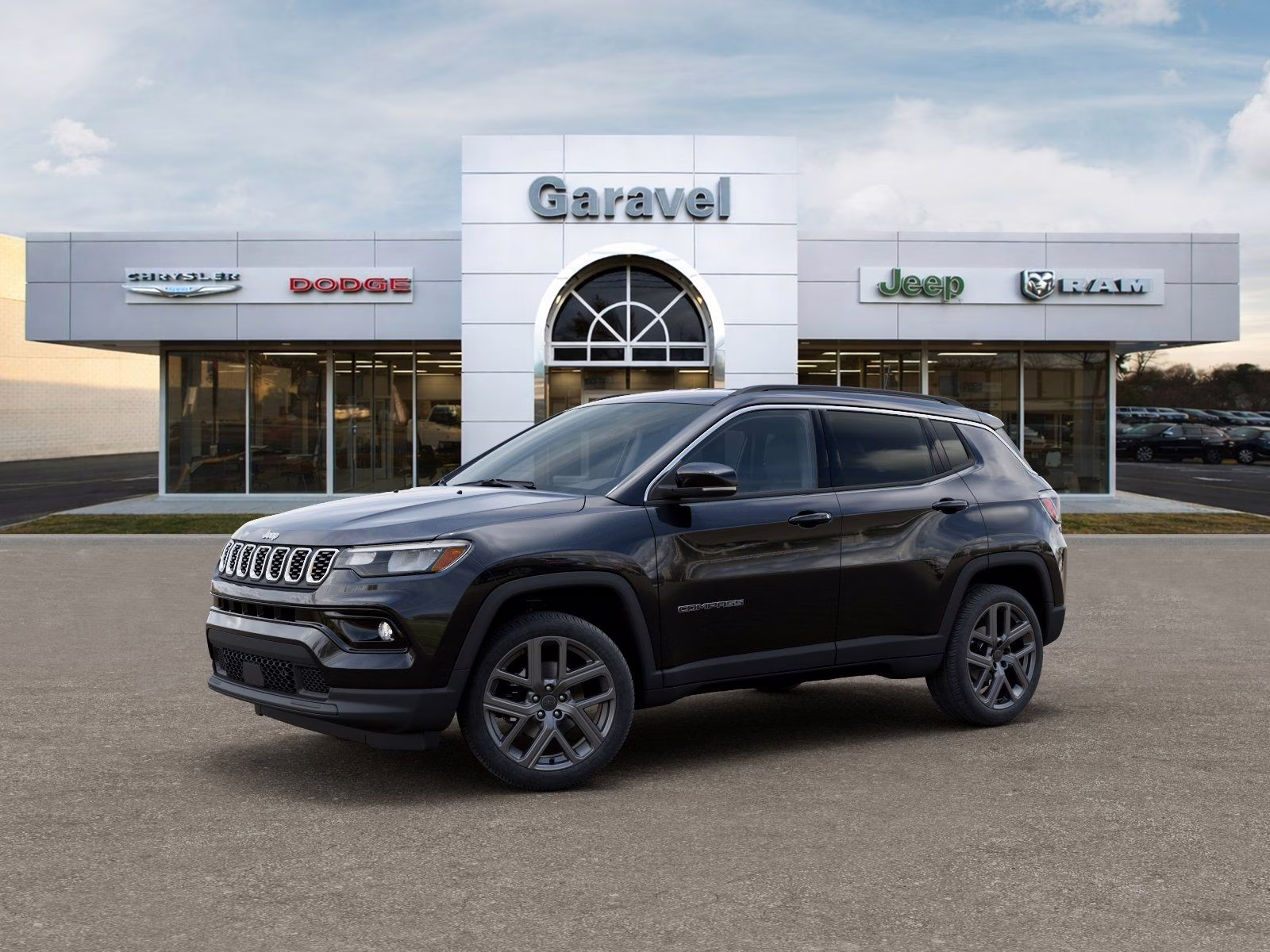 2026 Diamond Black Crystal Pearlcoat Jeep Compass Limited 4X4 SUV