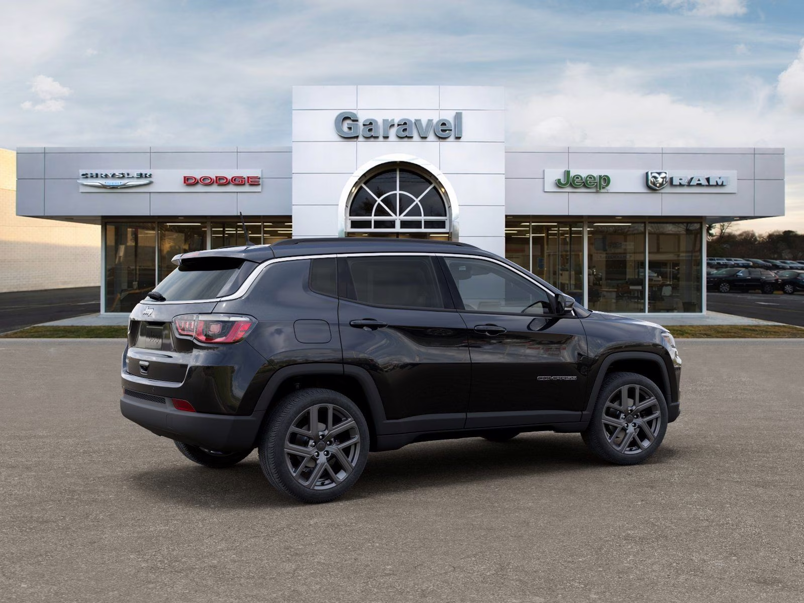 2026 Diamond Black Crystal Pearlcoat Jeep Compass Limited 4X4 SUV