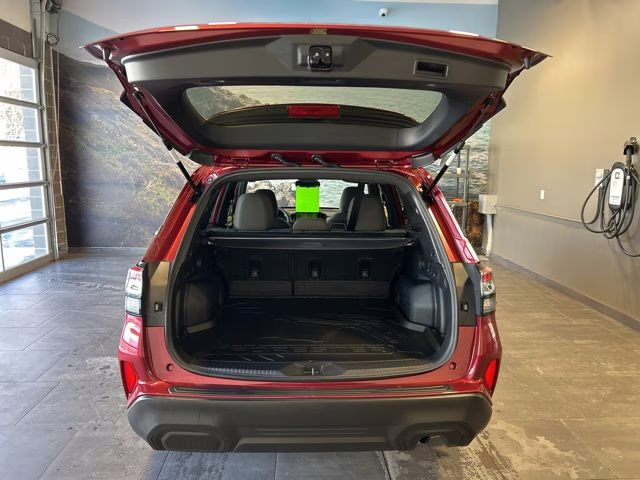 2025 Crimson Red Pearl Subaru Forester Premium AWD SUV