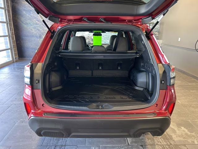 2025 Crimson Red Pearl Subaru Forester Premium AWD SUV