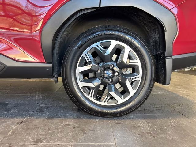 2025 Crimson Red Pearl Subaru Forester Premium AWD SUV