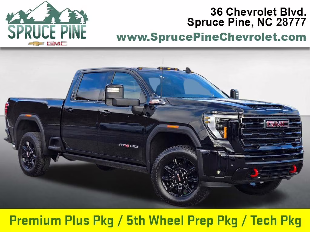2026 Onyx Black GMC Sierra 3500HD AT4 4X4 Truck
