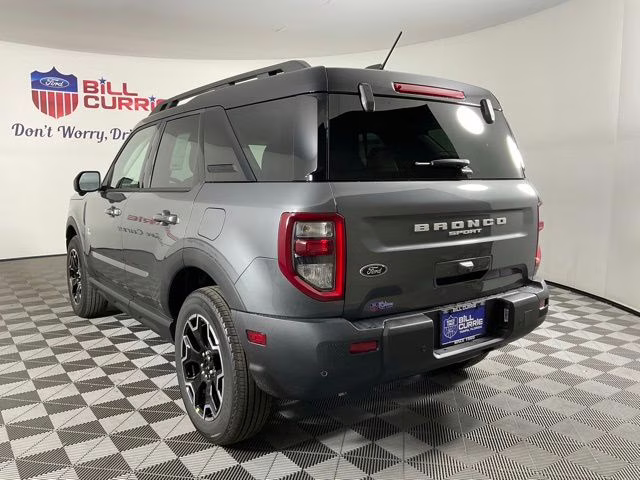 2025 Gray Metallic Ford Bronco Sport Outer Banks 4X4 SUV