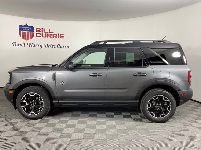 2025 Gray Metallic Ford Bronco Sport Outer Banks 4X4 SUV