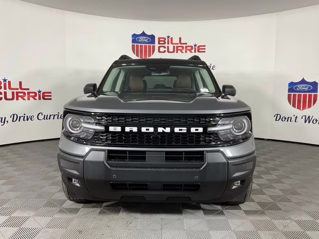 2025 Gray Metallic Ford Bronco Sport Outer Banks 4X4 SUV