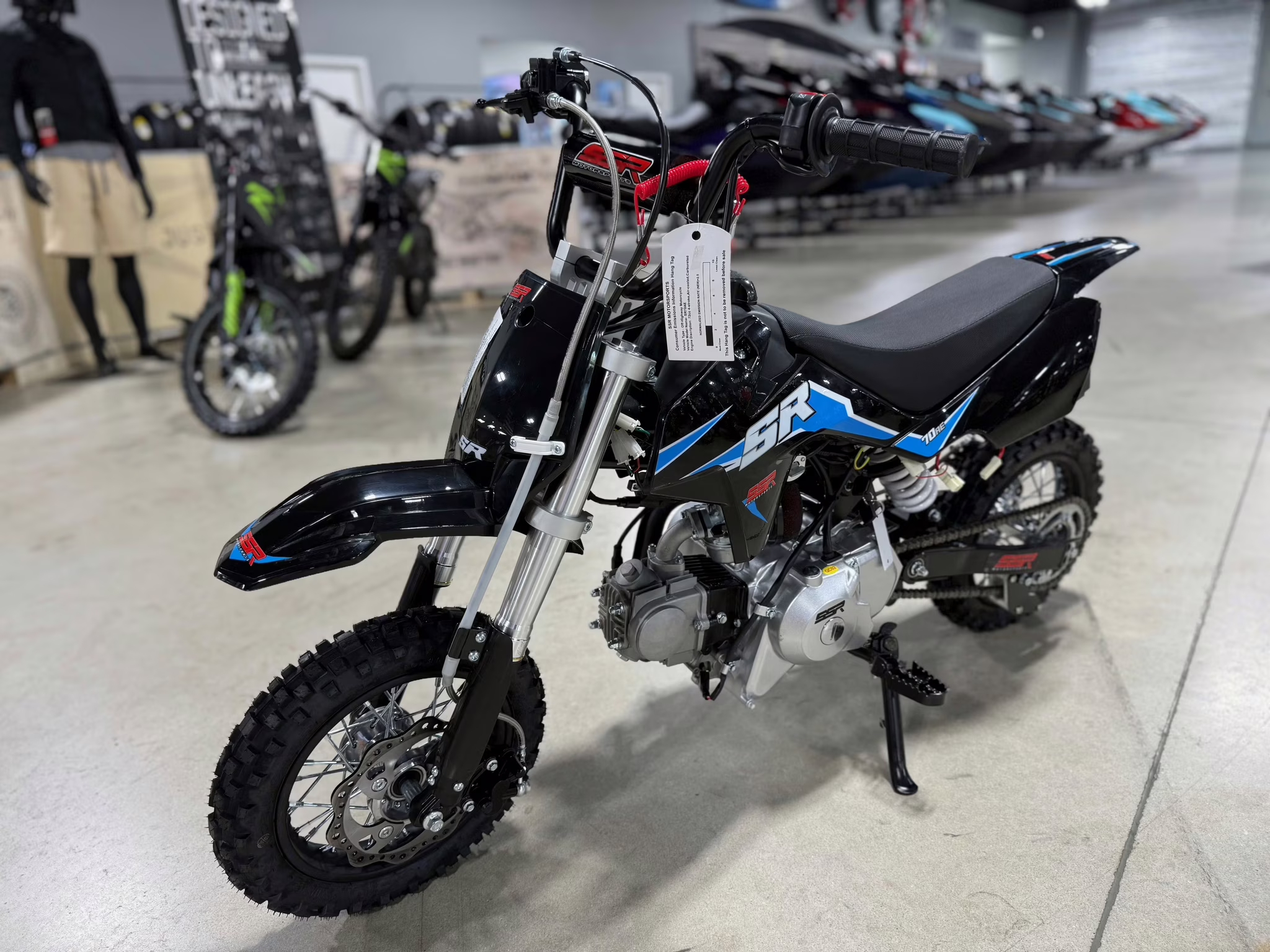 2025 - SSR Motorsports SR70 AE Motorcycle