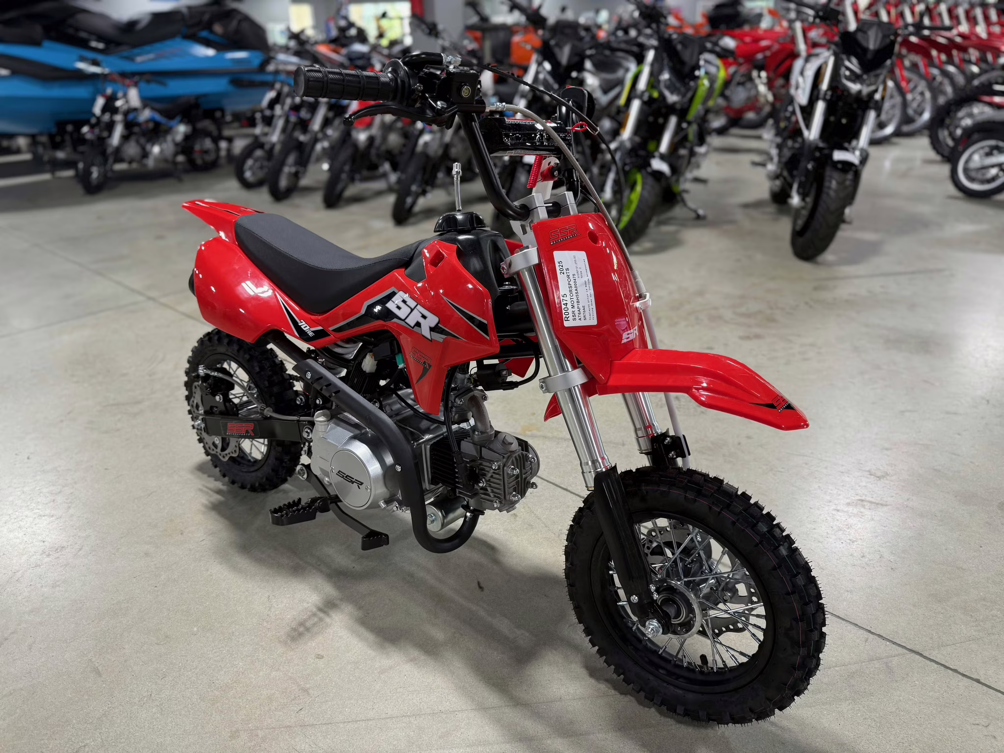 2025 - SSR Motorsports SR70 AE Motorcycle