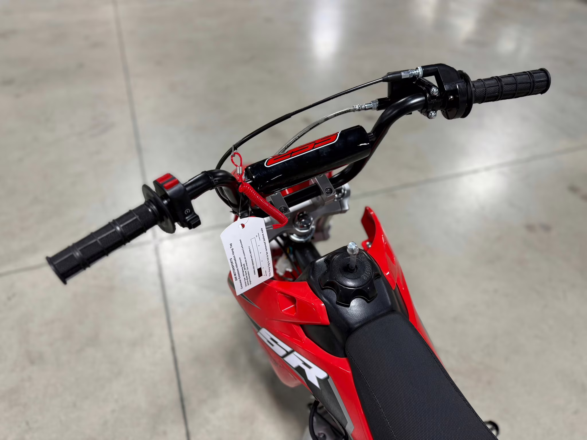 2025 - SSR Motorsports SR70 AE Motorcycle