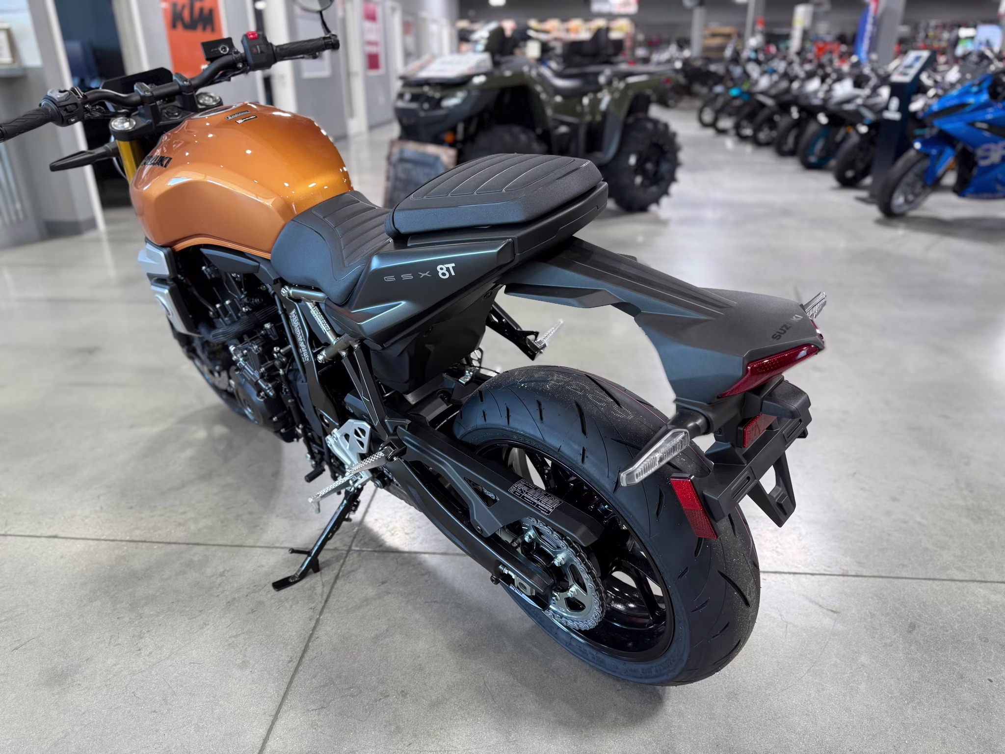 2026 Gold Suzuki GSX 8T Motorcycle