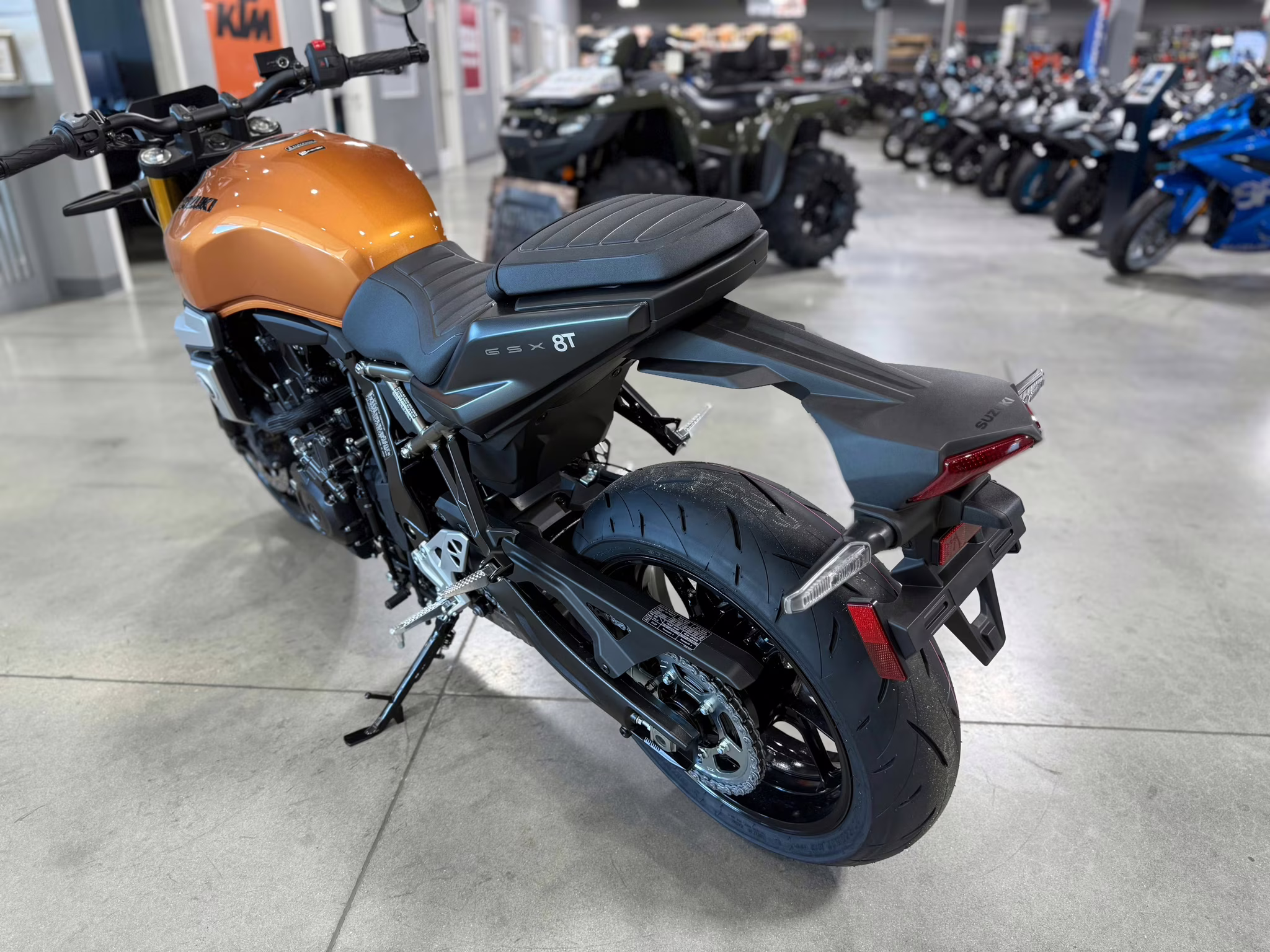 2026 Gold Suzuki GSX 8T Motorcycle