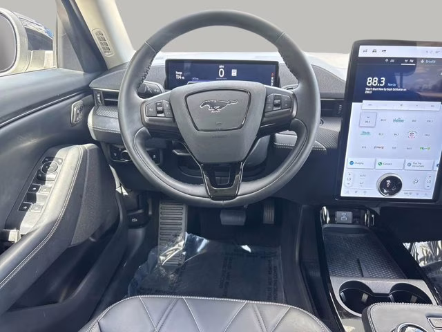 2024 White Metallic Ford Mustang Mach-E Select RWD SUV