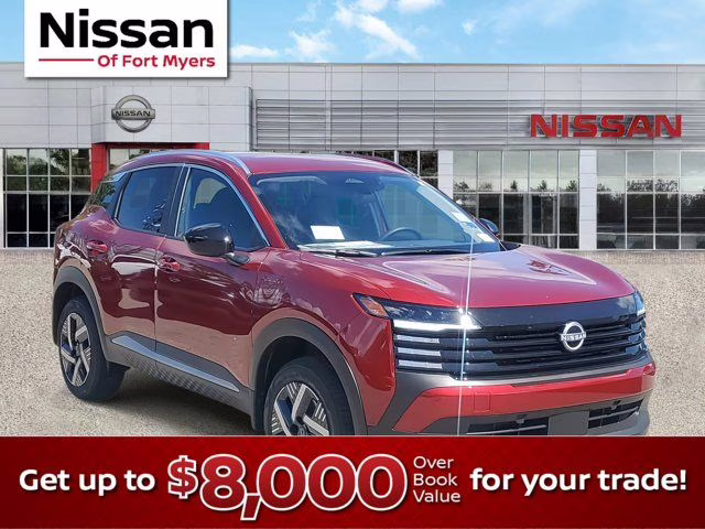 2026 Scarlet Ember Tintcoat Nissan Kicks SV FWD SUV