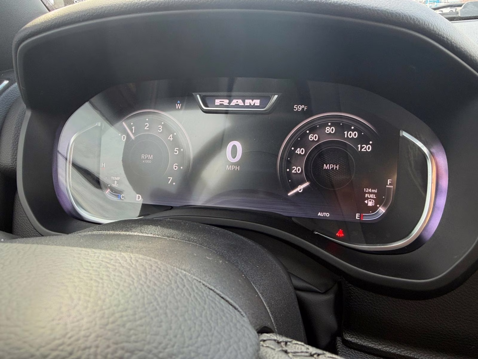 2026 Diamond Black Crystal Pearlcoat Ram 1500 Big Horn/Lone Star 4X4 Truck