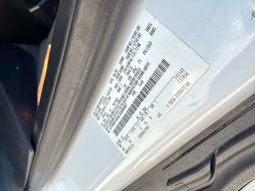 2020 Oxford White Ford Transit-350 Base RWD Van