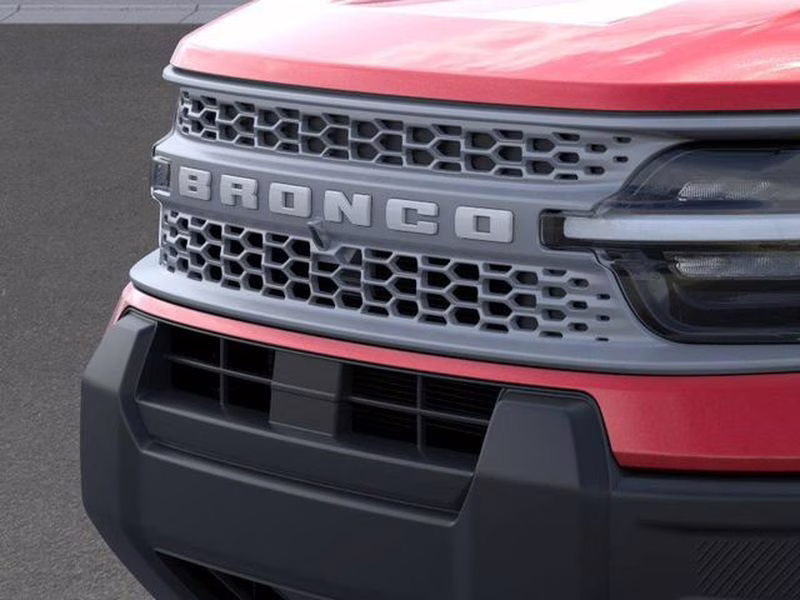 2025 Ruby Red Metallic Tinted Clearcoat Ford Bronco Sport Outer Banks 4X4 SUV