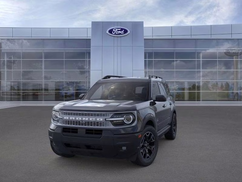 2025 Shadow Black Ford Bronco Sport Outer Banks 4X4 SUV