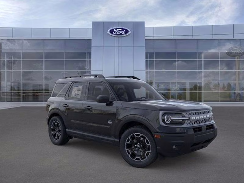 2025 Shadow Black Ford Bronco Sport Outer Banks 4X4 SUV