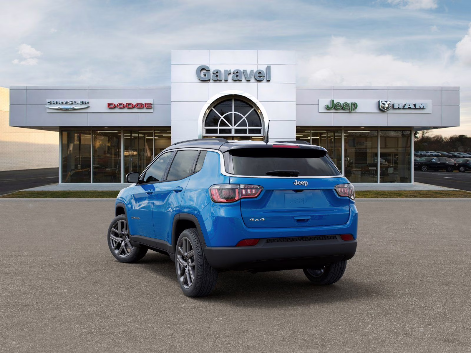 2026 Hydro Blue Pearlcoat Jeep Compass Limited 4X4 SUV