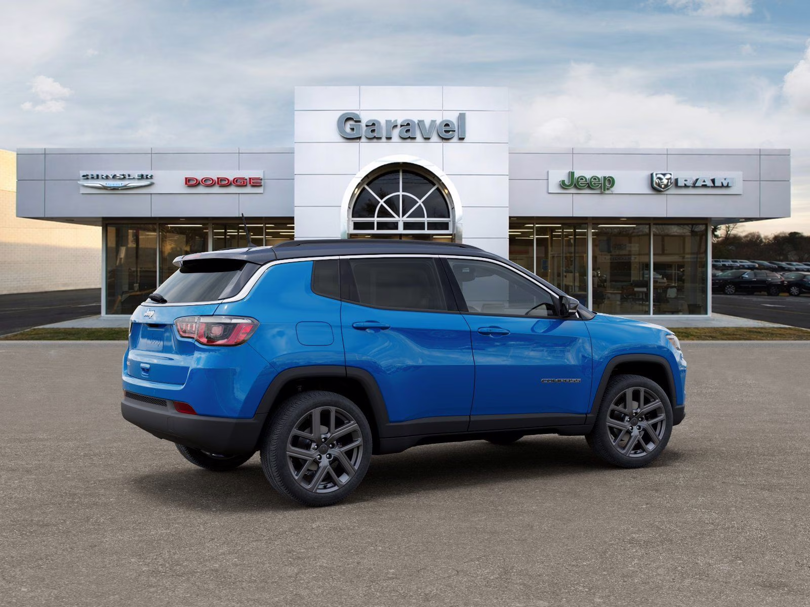2026 Hydro Blue Pearlcoat Jeep Compass Limited 4X4 SUV