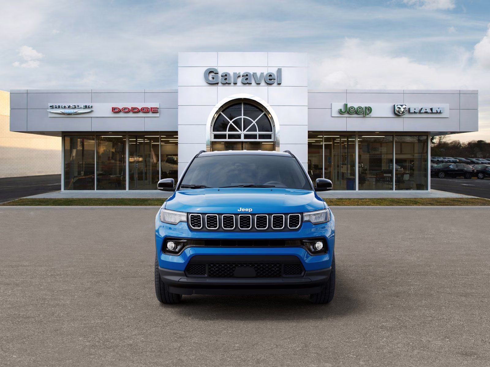 2026 Hydro Blue Pearlcoat Jeep Compass Limited 4X4 SUV