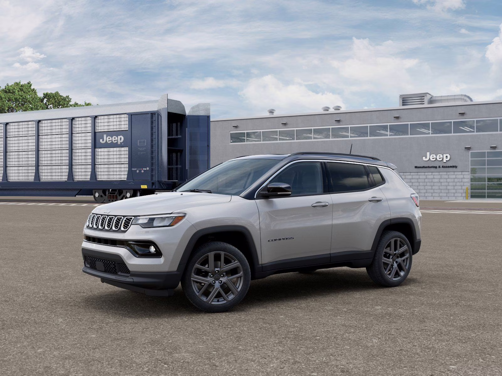 2026 Silver Zynith Metallic Clearcoat Jeep Compass Limited 4X4 SUV