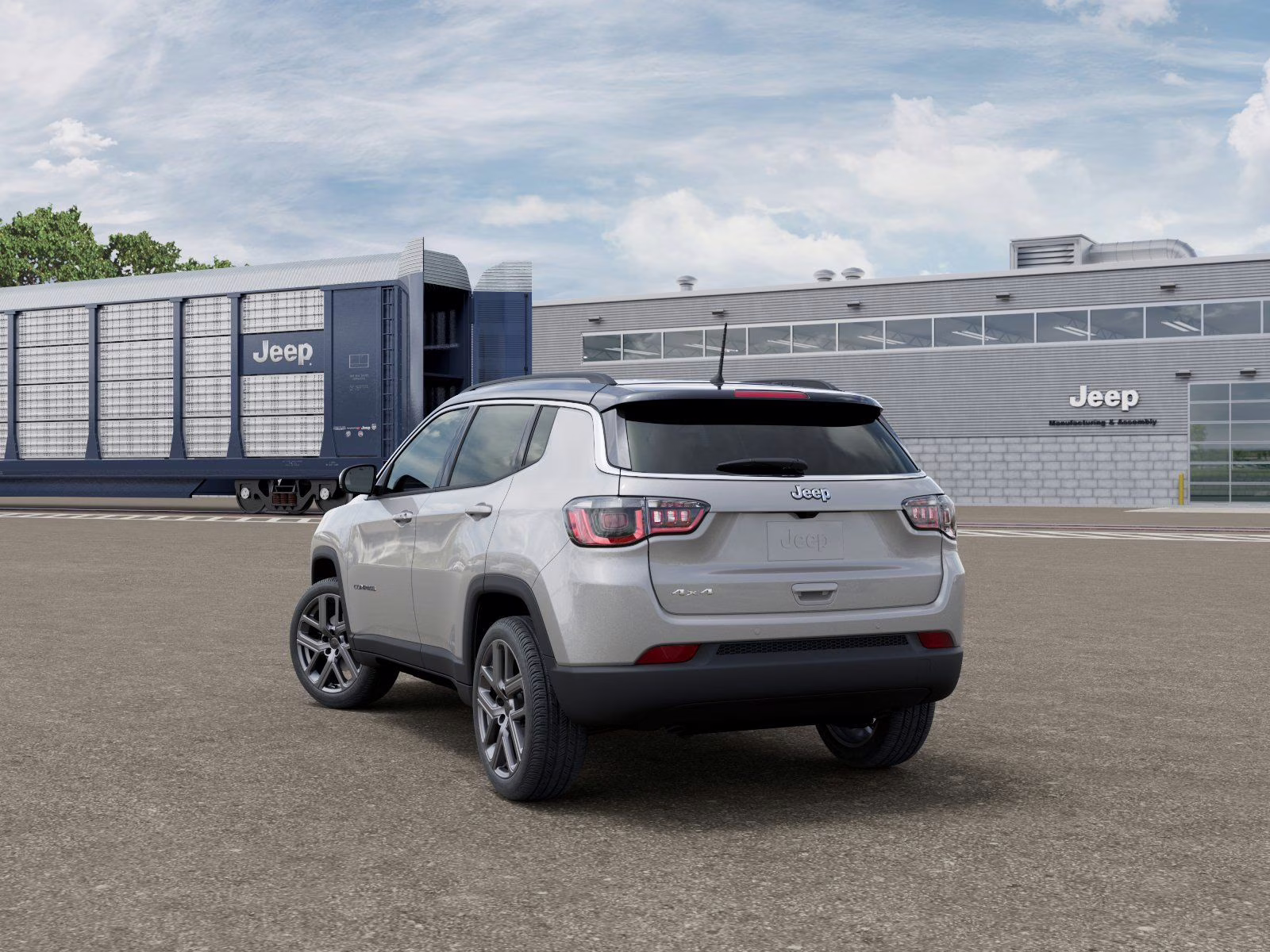 2026 Silver Zynith Metallic Clearcoat Jeep Compass Limited 4X4 SUV