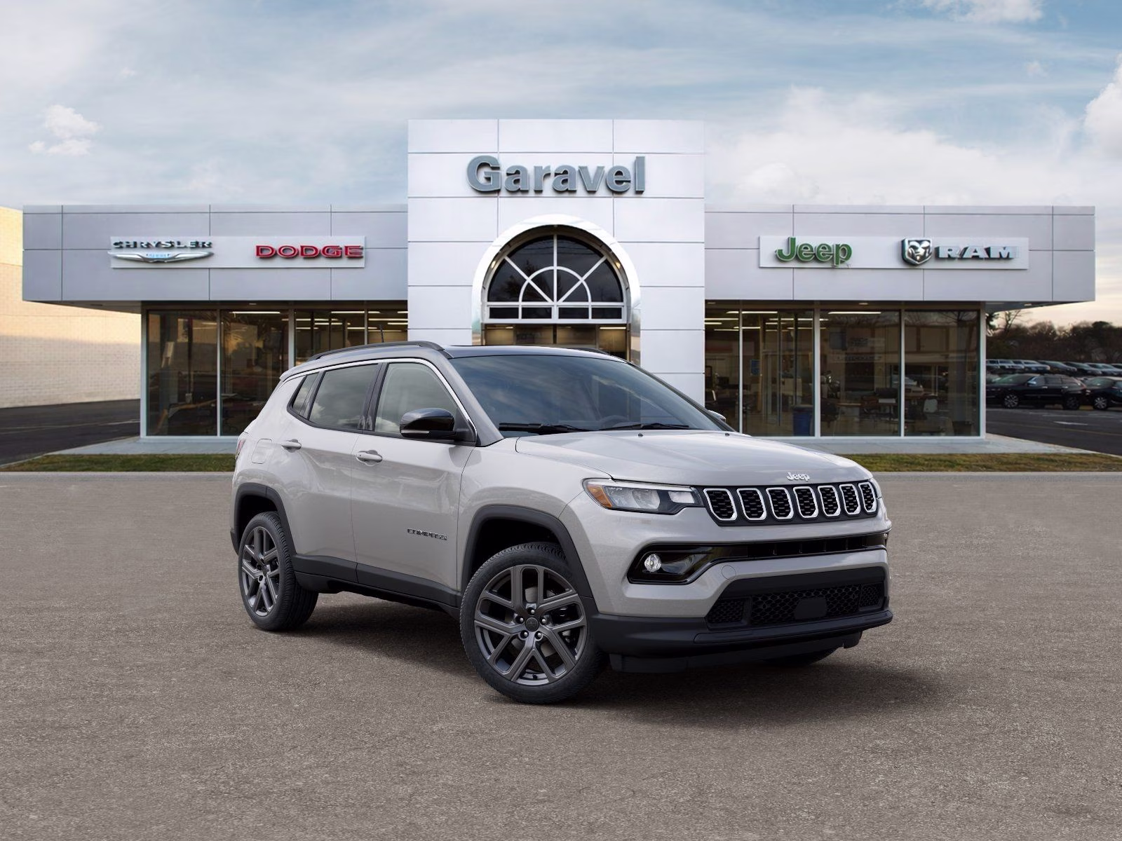 2026 Silver Zynith Metallic Clearcoat Jeep Compass Limited 4X4 SUV