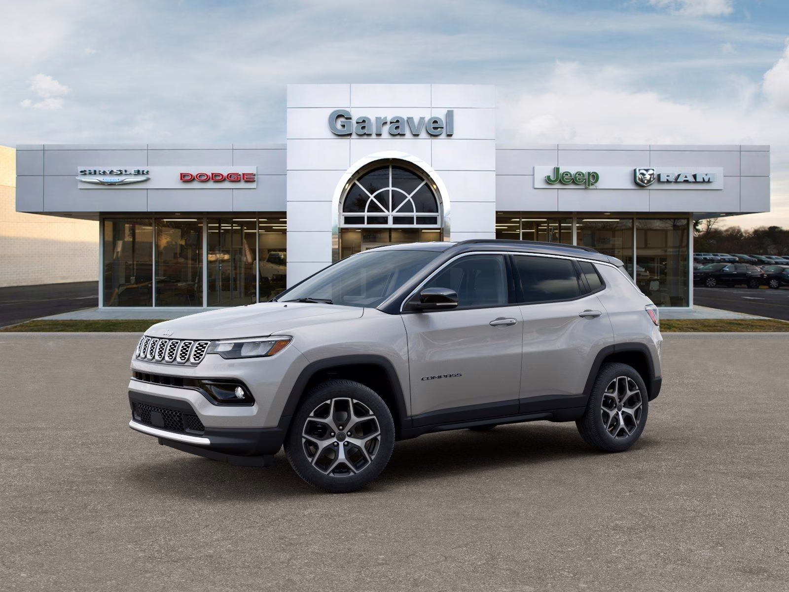 2026 Silver Zynith Metallic Clearcoat Jeep Compass Limited 4X4 SUV