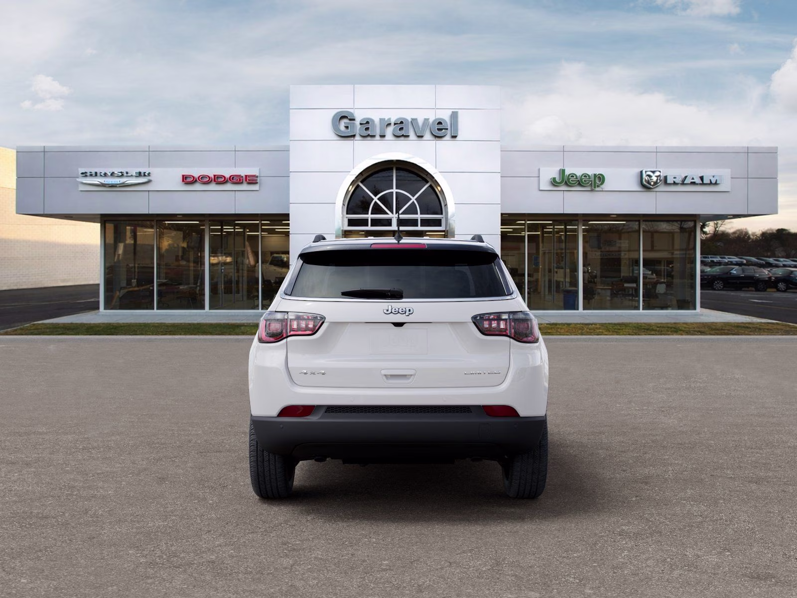 2026 Bright White Clearcoat Jeep Compass Limited 4X4 SUV