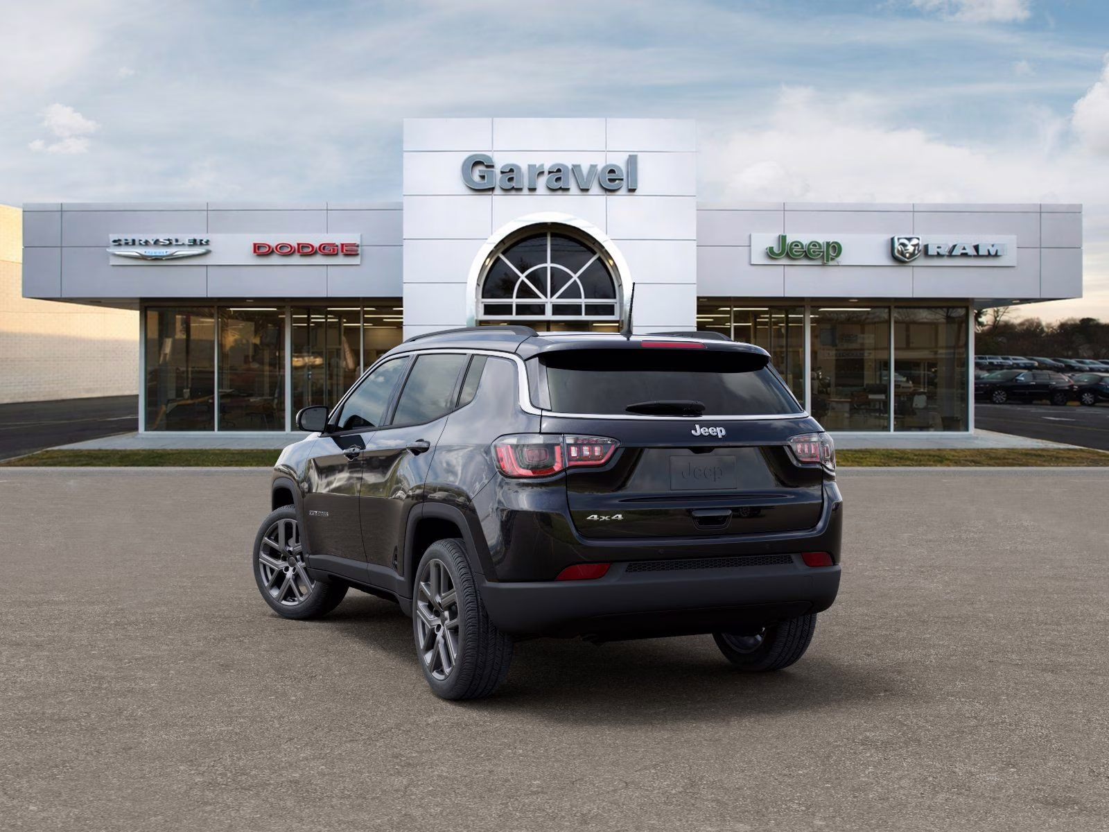 2026 Diamond Black Crystal Pearlcoat Jeep Compass Limited 4X4 SUV