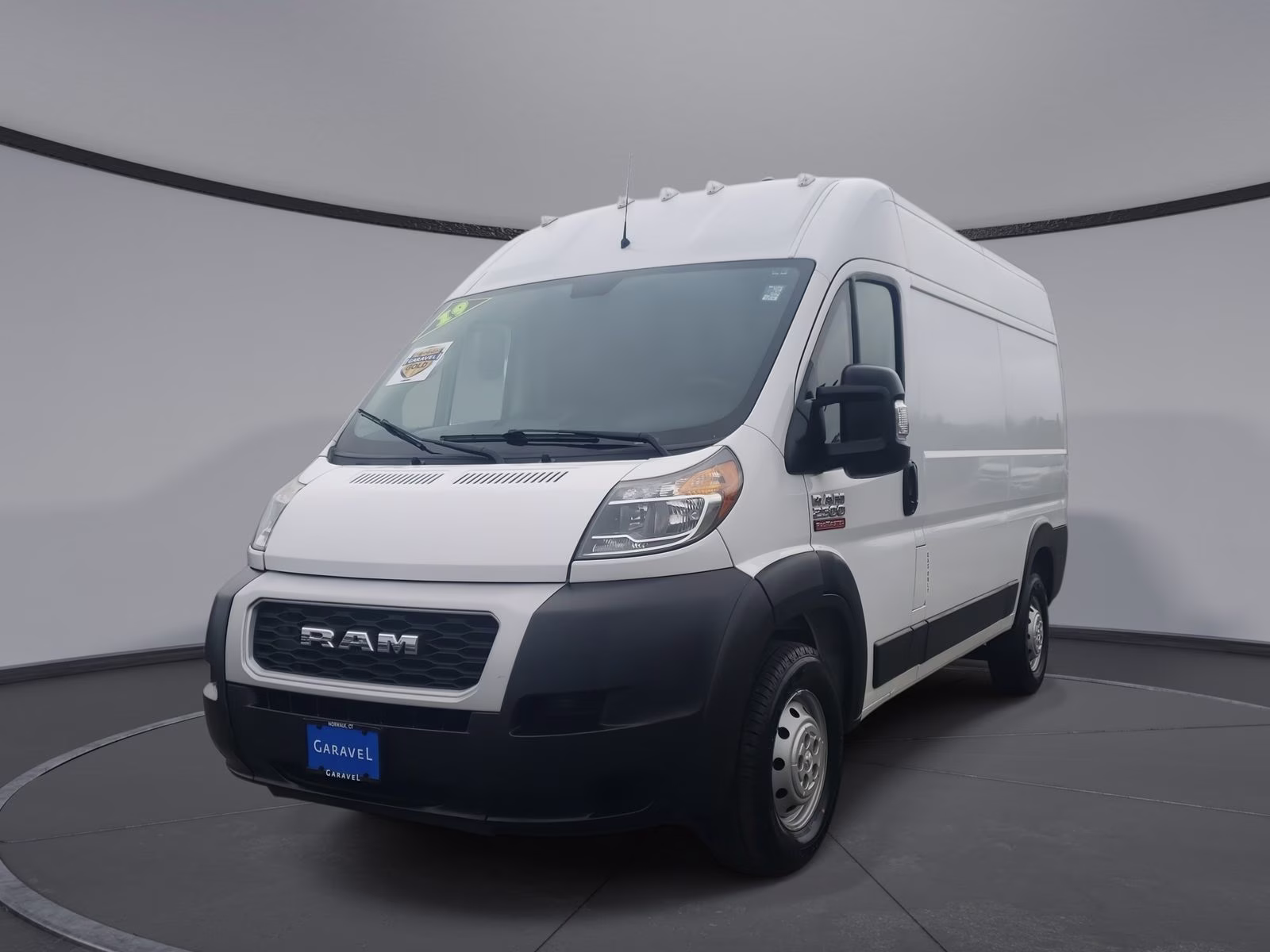 2019 Bright White Clearcoat Ram ProMaster 2500 High Roof FWD Van