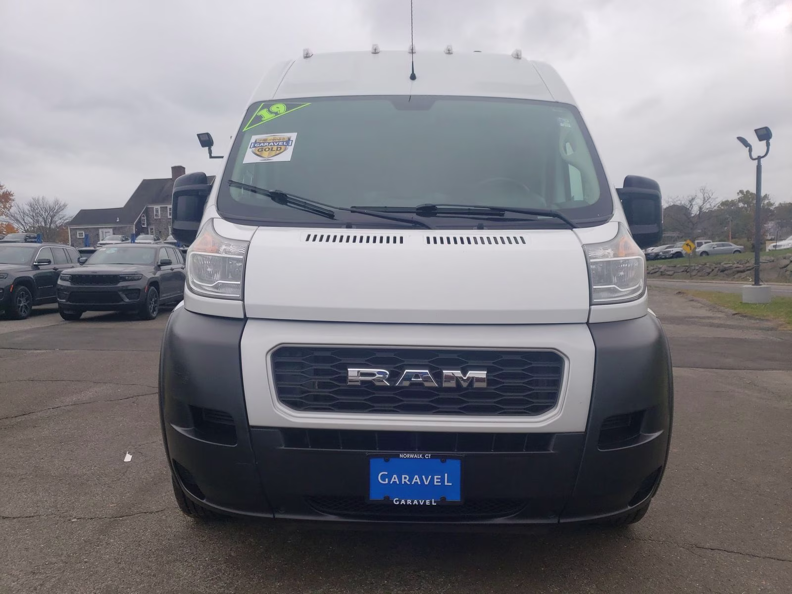2019 Bright White Clearcoat Ram ProMaster 2500 High Roof FWD Van