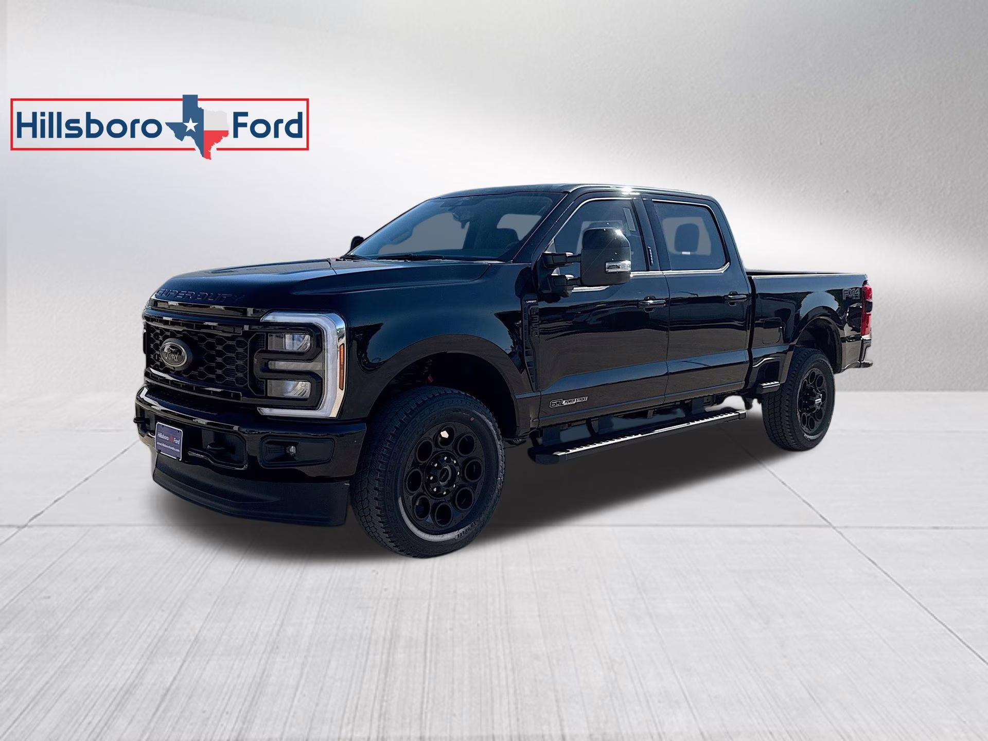 2026 Agate Black Metallic Ford Super Duty F-350 SRW Lariat 4X4 Truck