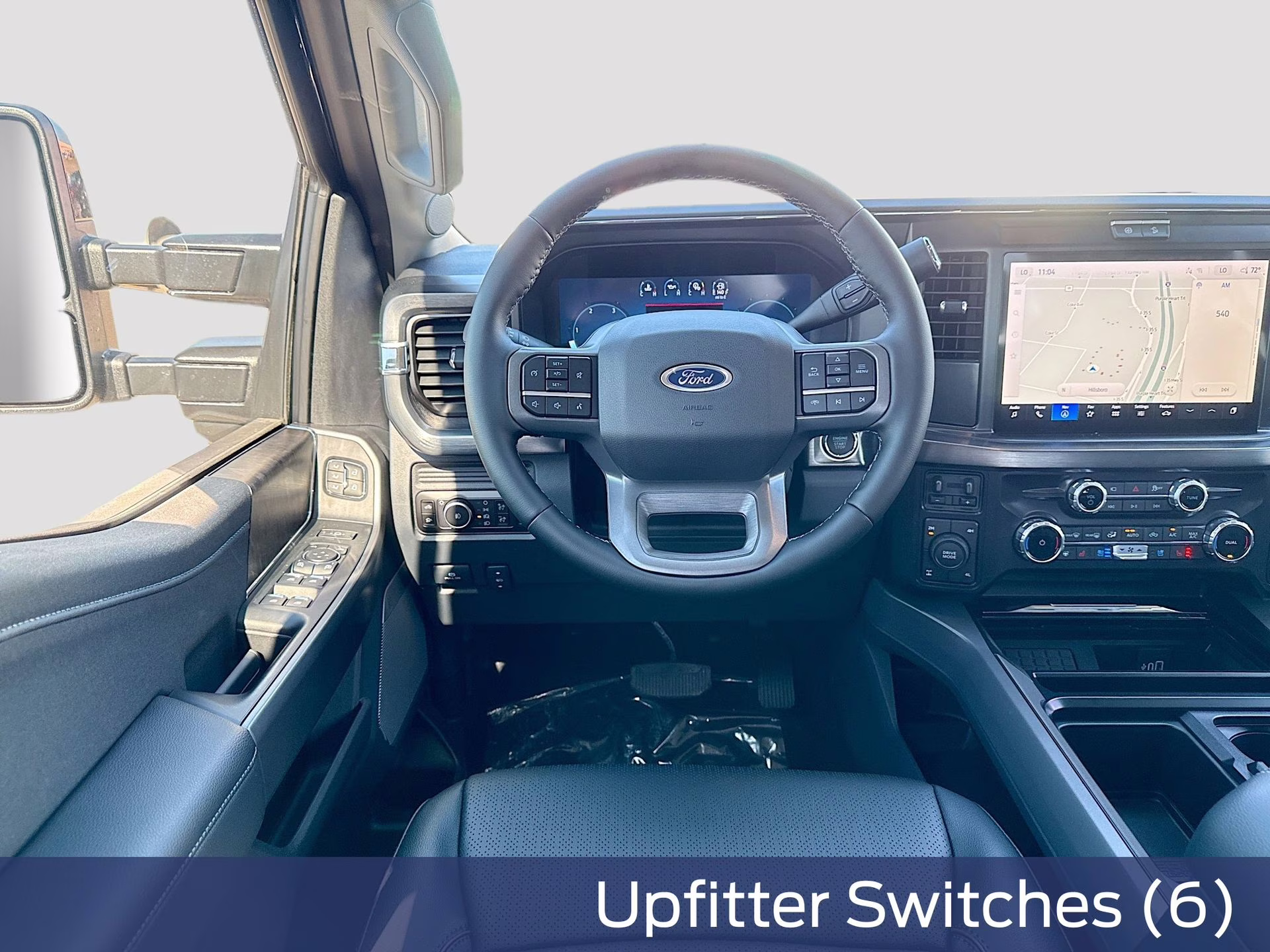 2026 Agate Black Metallic Ford Super Duty F-350 SRW Lariat 4X4 Truck