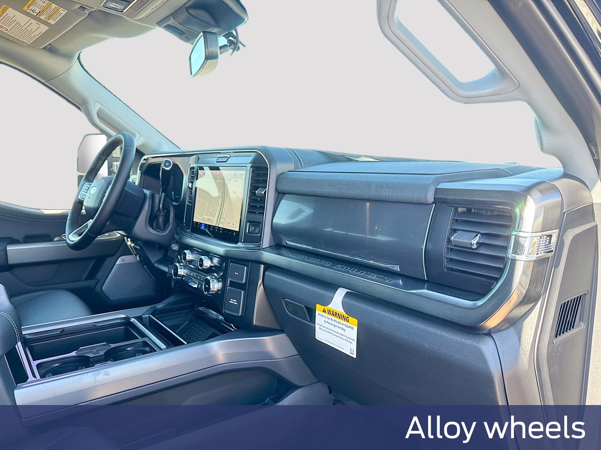 2026 Agate Black Metallic Ford Super Duty F-350 SRW Lariat 4X4 Truck