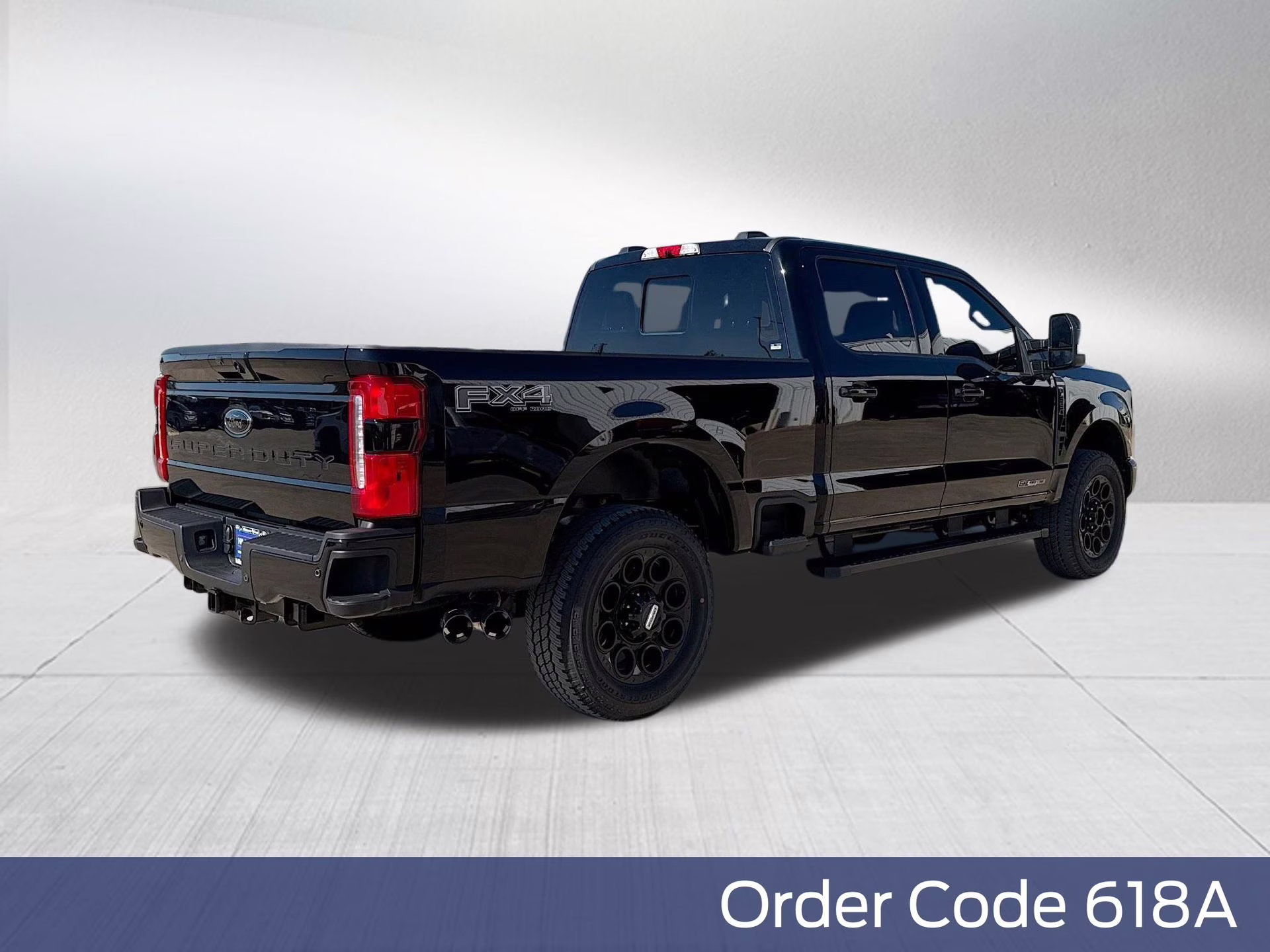 2026 Agate Black Metallic Ford Super Duty F-350 SRW Lariat 4X4 Truck