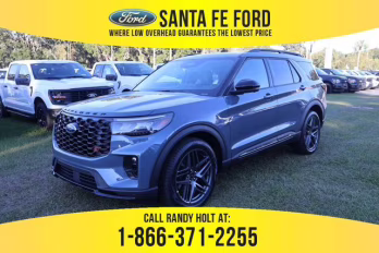 2026 Blue Ford Explorer ST 4X4 SUV