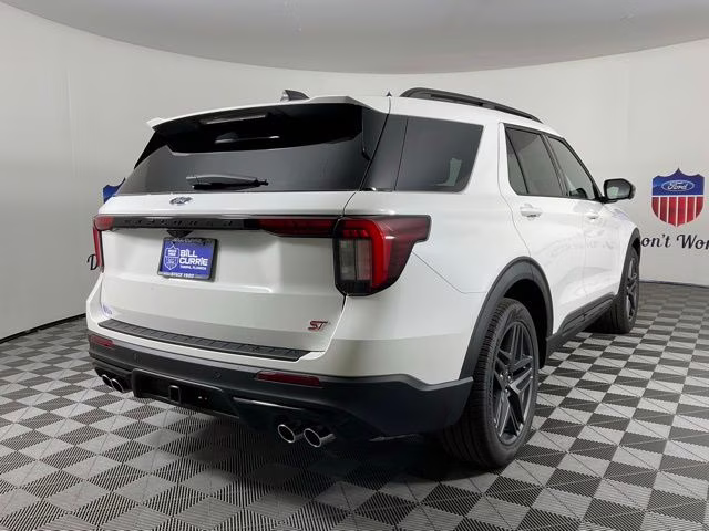 2026 White Metallic Ford Explorer ST 4X4 SUV