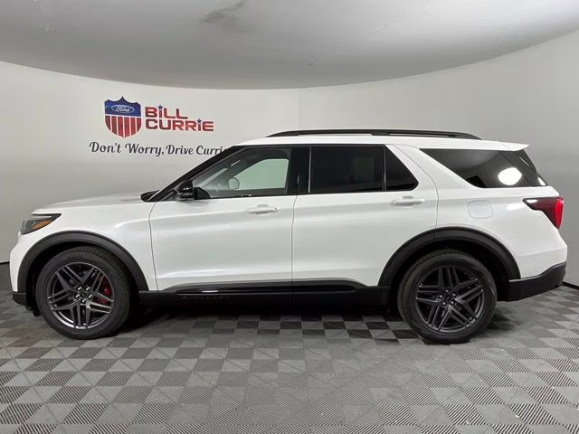2026 White Metallic Ford Explorer ST 4X4 SUV