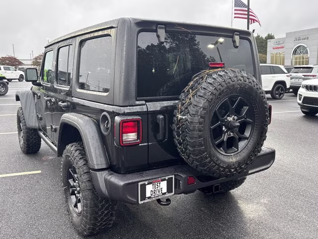 2026 Black Clearcoat Jeep Wrangler Willys 4X4 Convertible
