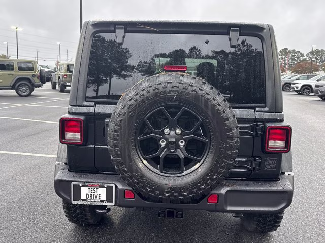 2026 Black Clearcoat Jeep Wrangler Willys 4X4 Convertible