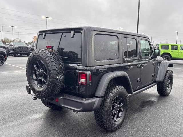 2026 Black Clearcoat Jeep Wrangler Willys 4X4 Convertible