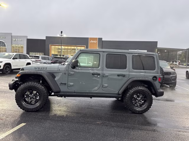 2026 Anvil Clearcoat Jeep Wrangler Willys 4X4 Convertible